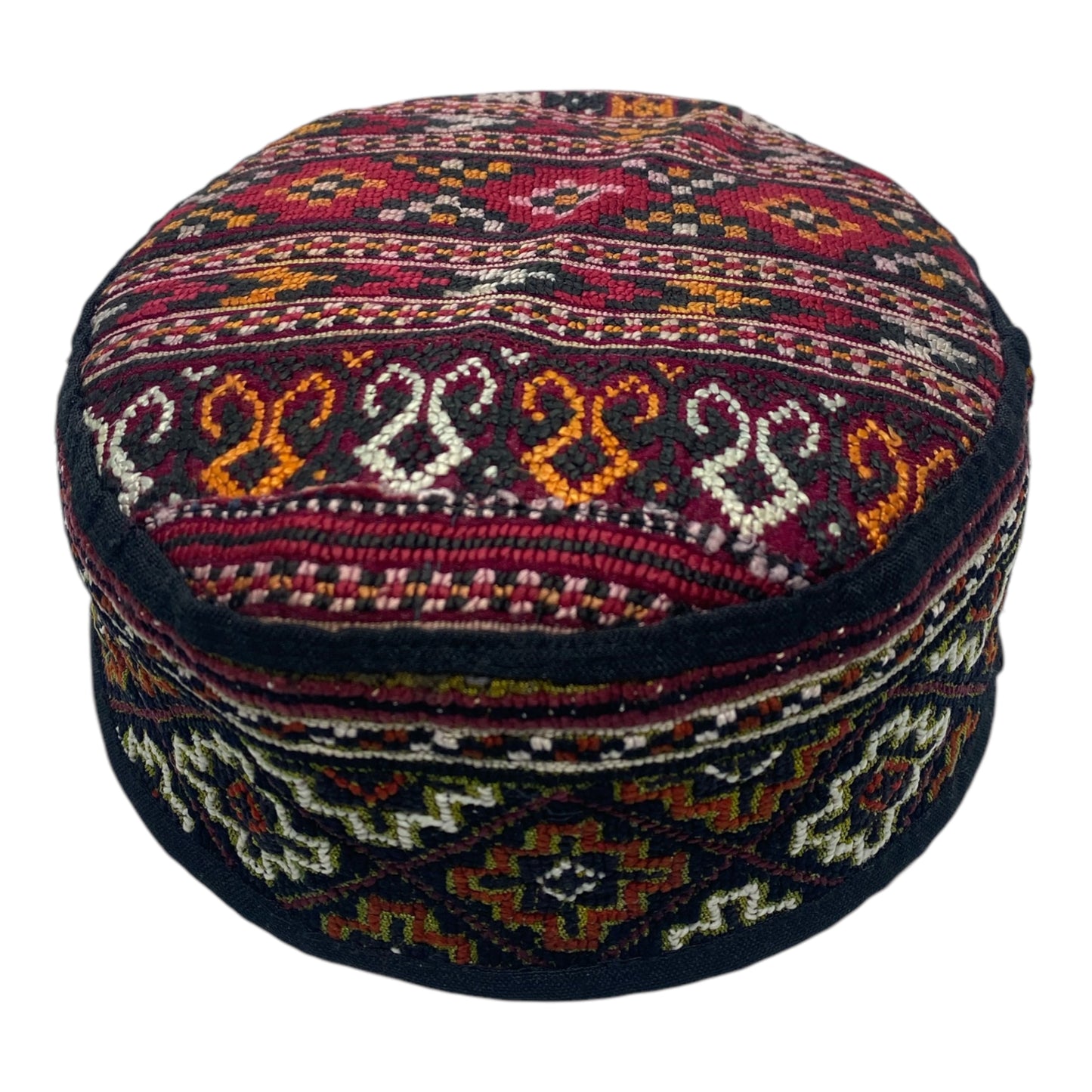 Sombrero tribal uzbeko Amu Derya de Asia Central