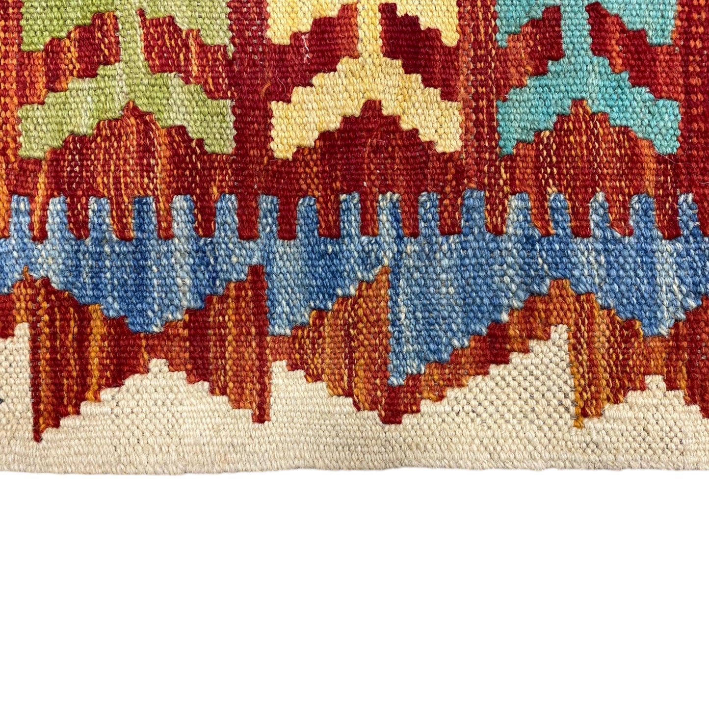 Tribal Kilim Hallway and Kitchen Runner Rug