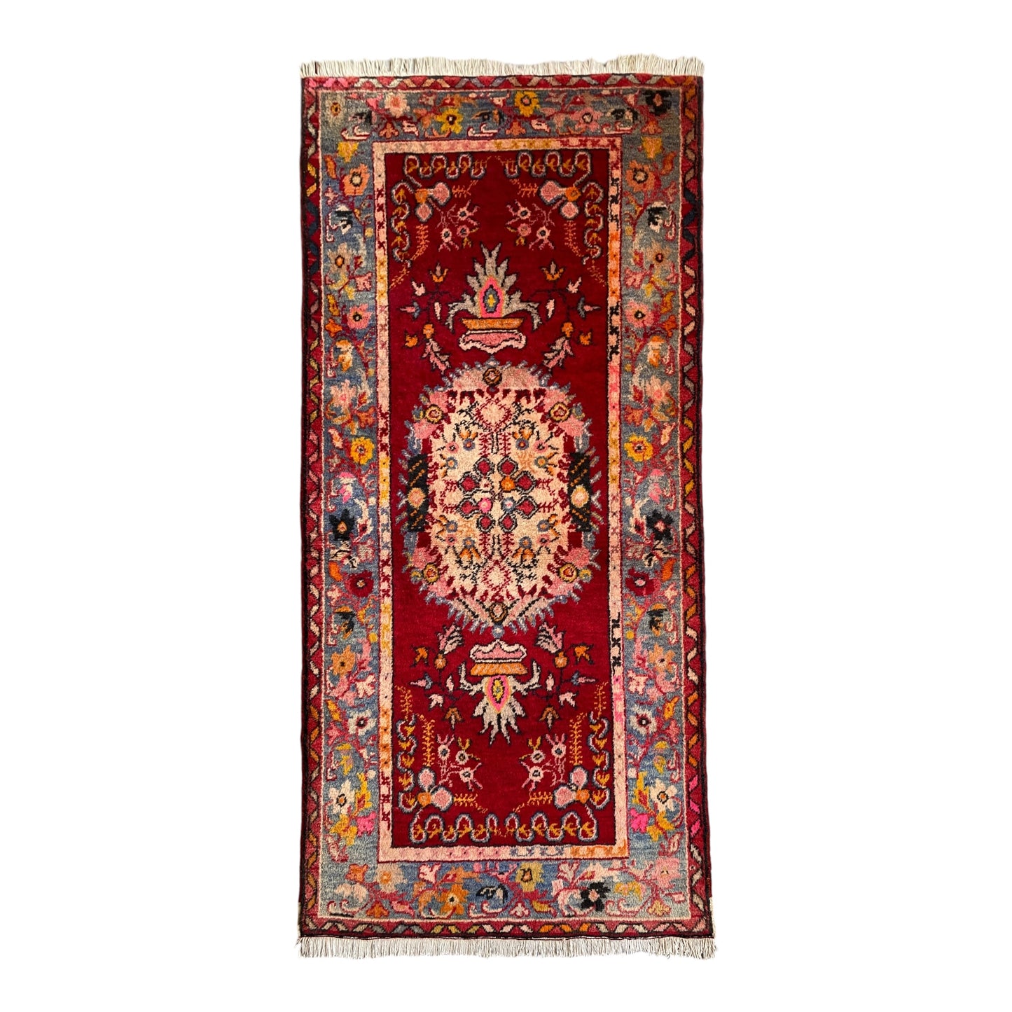 Vintage Best Turkish Guney Carpet Rug