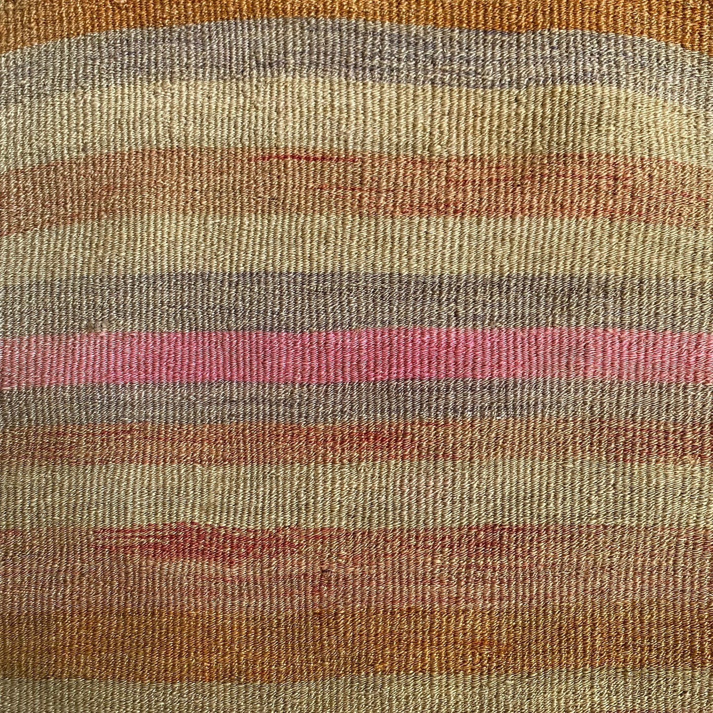 Pale Pastel Color Tribal Kilim Saddlebag