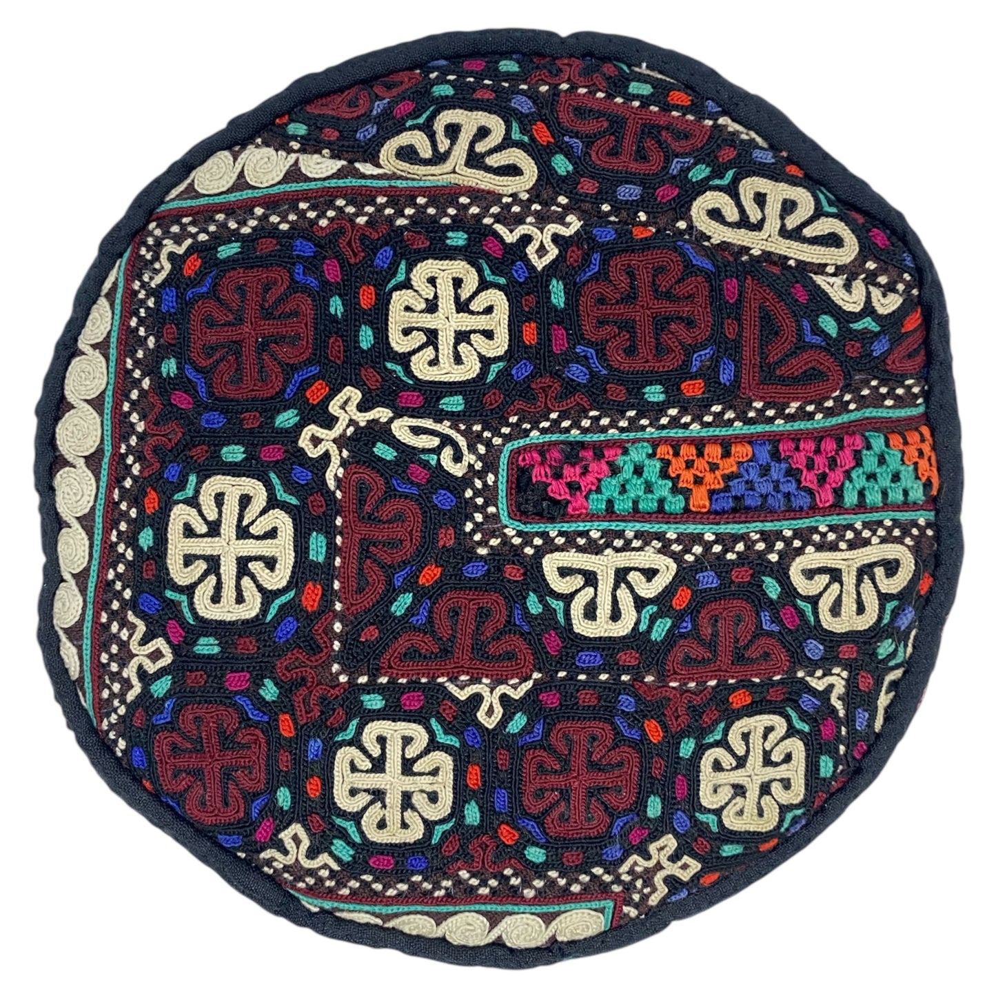 Ethnic Tribal Embroidered Ceremonial Hat