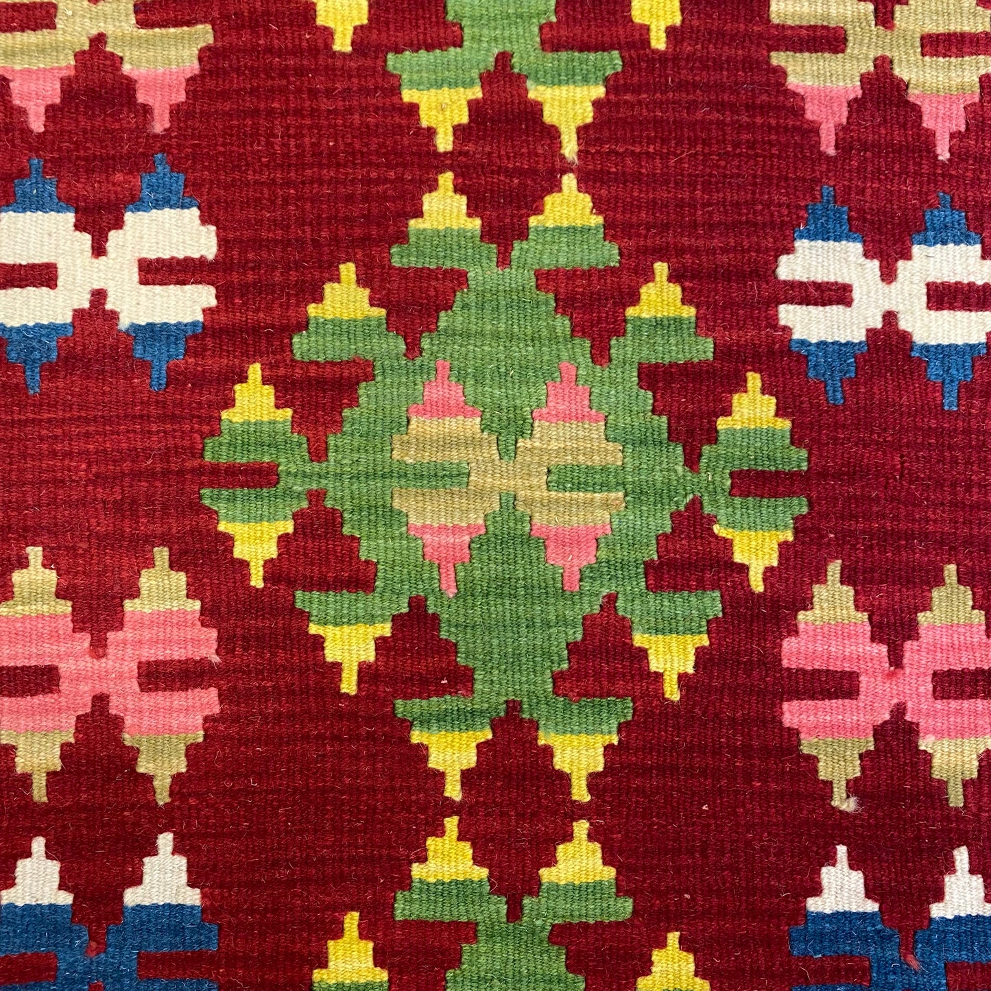 Turkish Kayseri Wool Kilim Rug