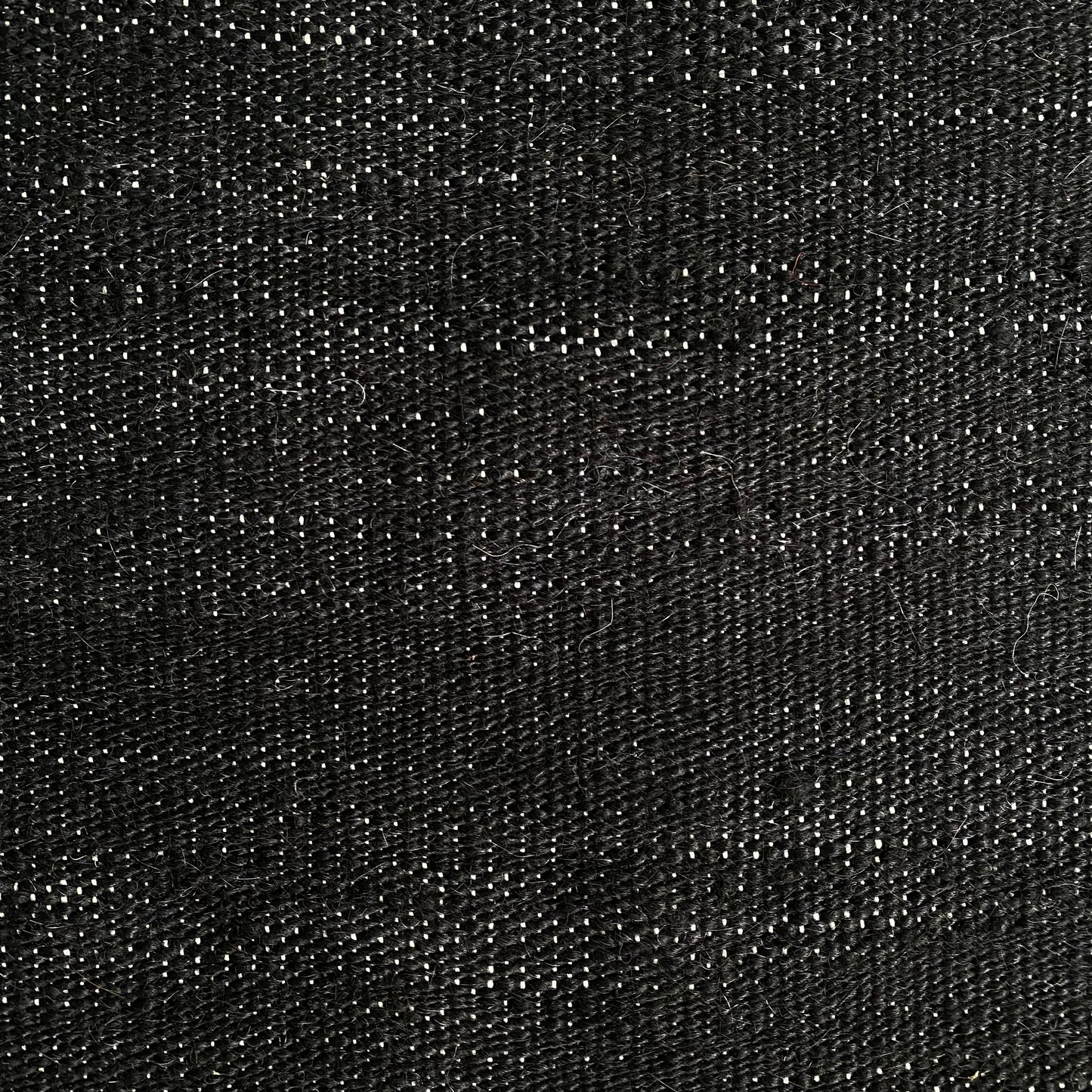 Alfombra Kilim turca de mohair y angora negra
