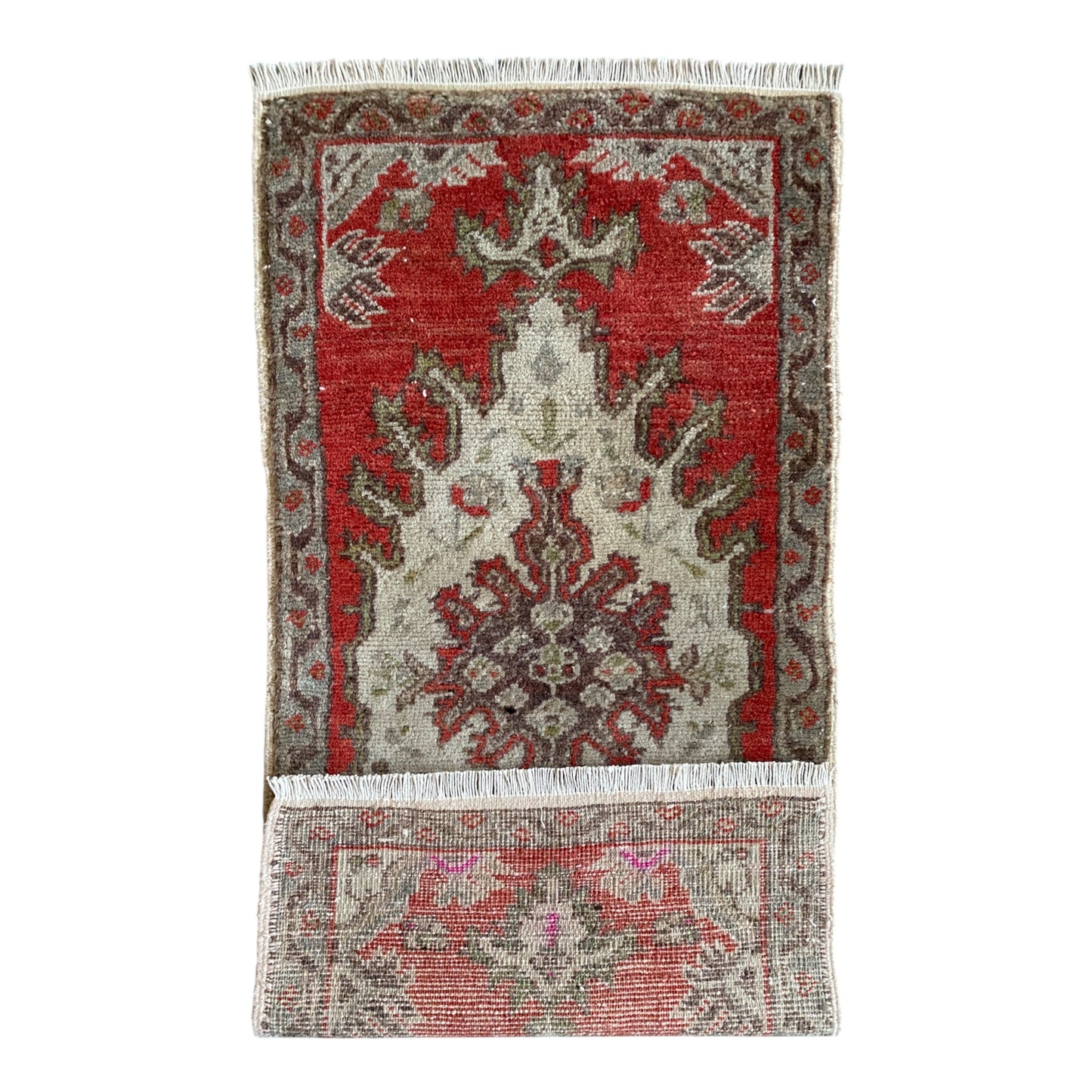Felpudo vintage de Oushak