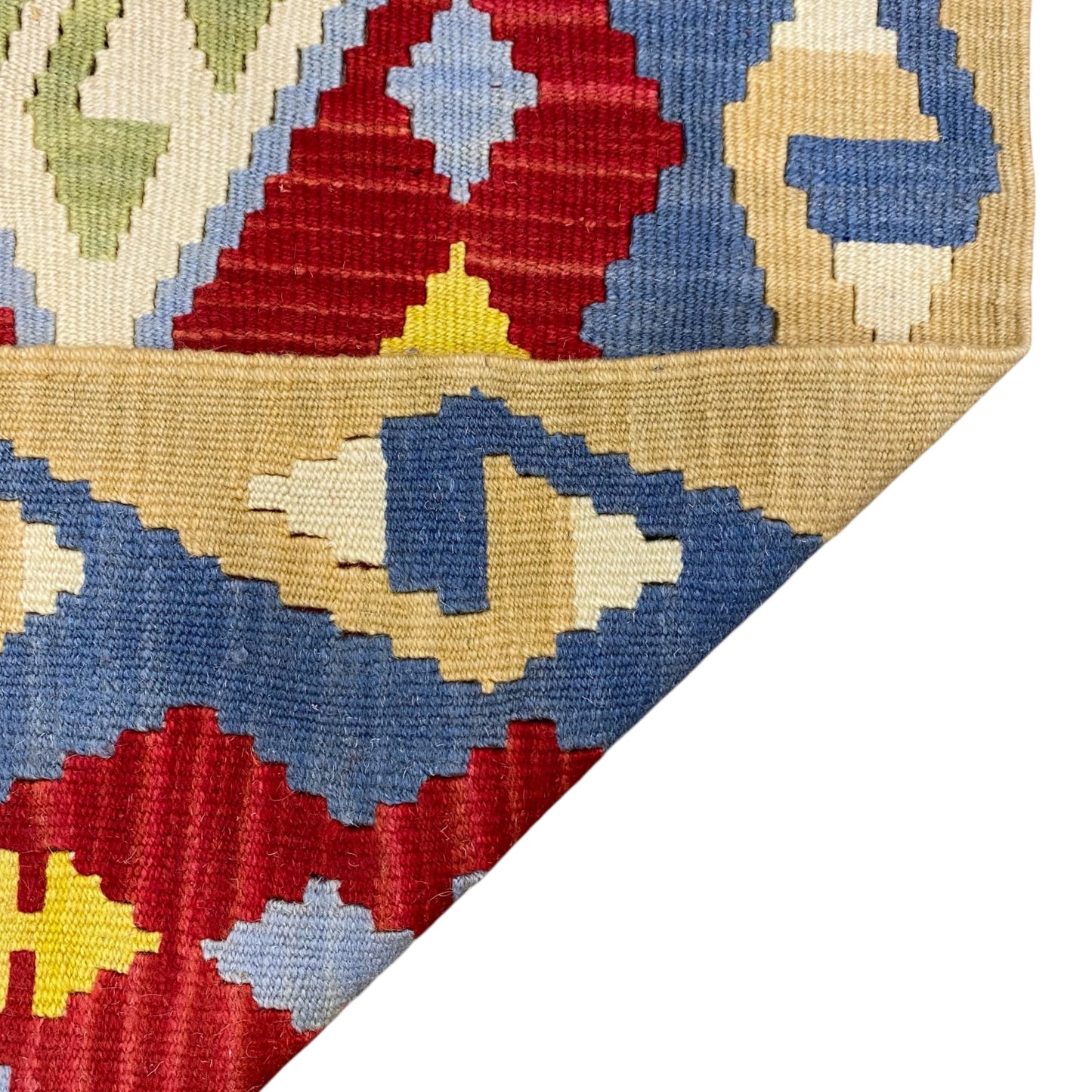 Turkish Wool Kilim Runner Rug