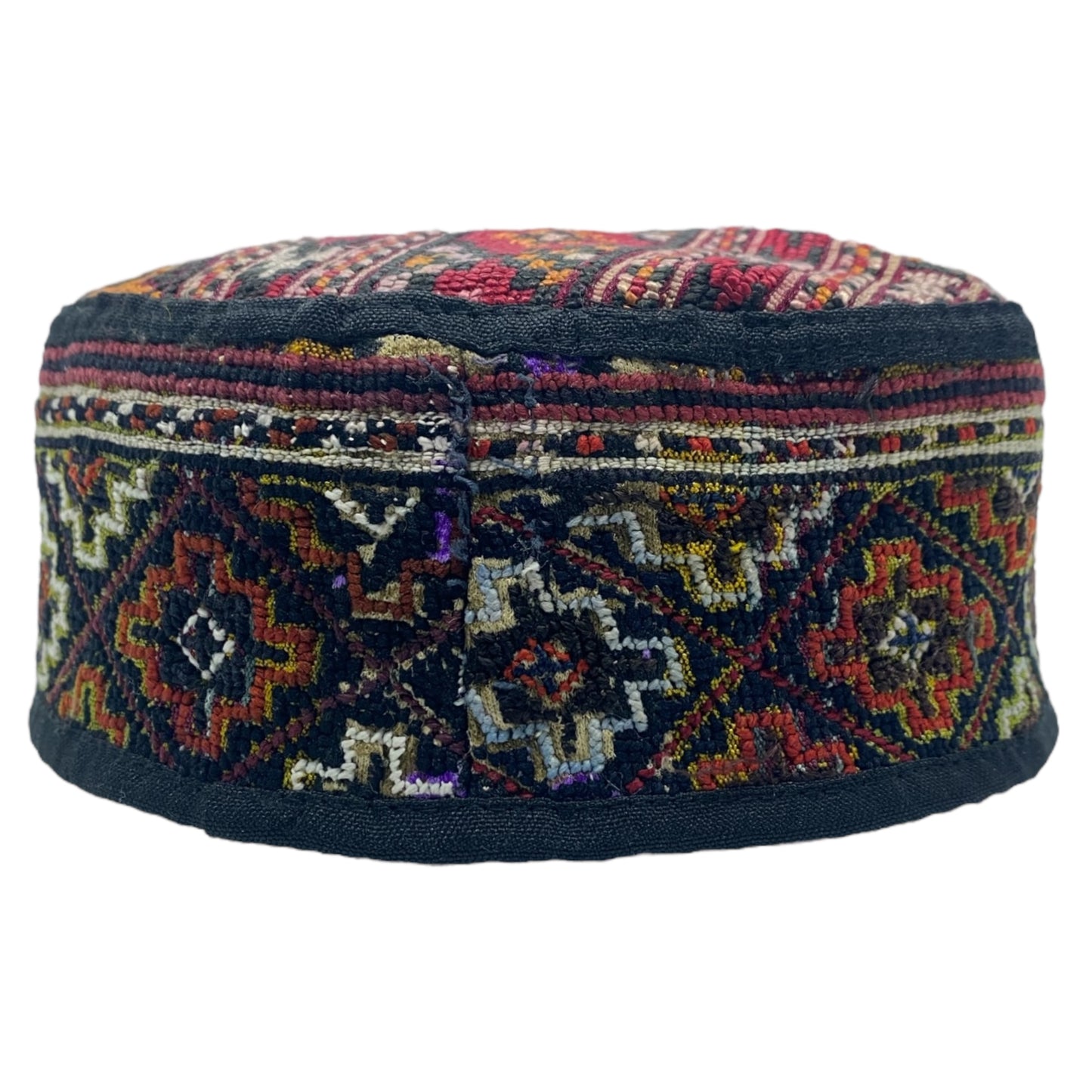 Sombrero tribal uzbeko Amu Derya de Asia Central