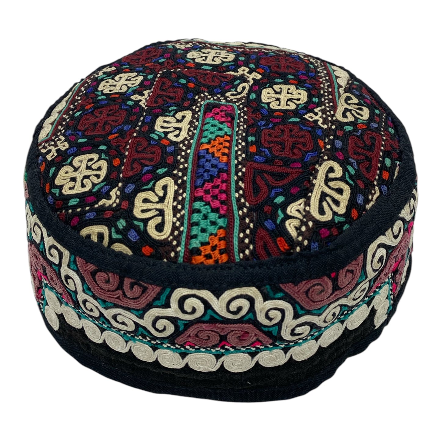 Ethnic Tribal Embroidered Ceremonial Hat