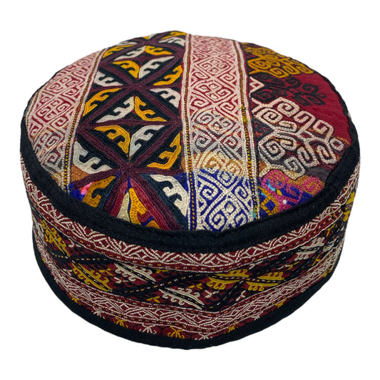 Central Asian Turkmen Ceremonial Hat