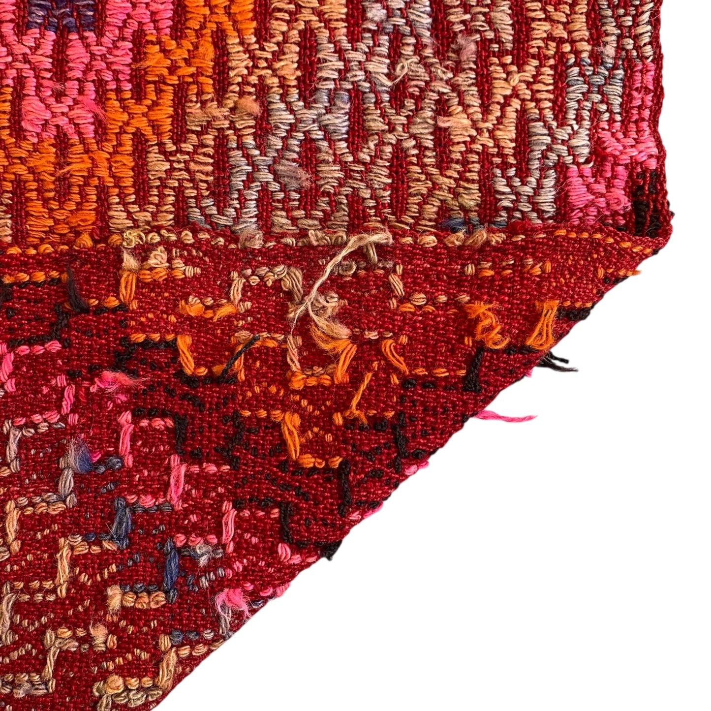 Pink Adana Cicim Kilim Rug