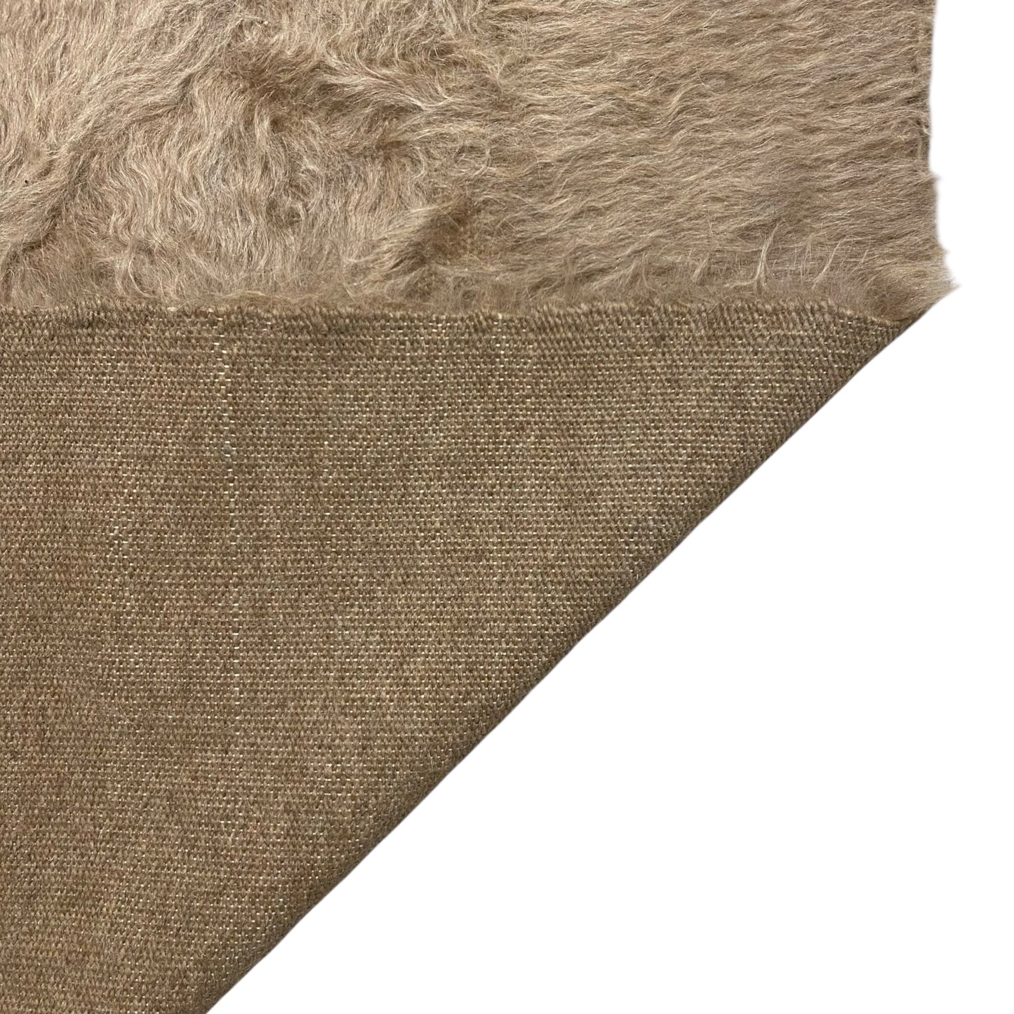 Angora Mohair Brown Turkish Siirt Blanket Kilim Rug - Kilim Art Gallery