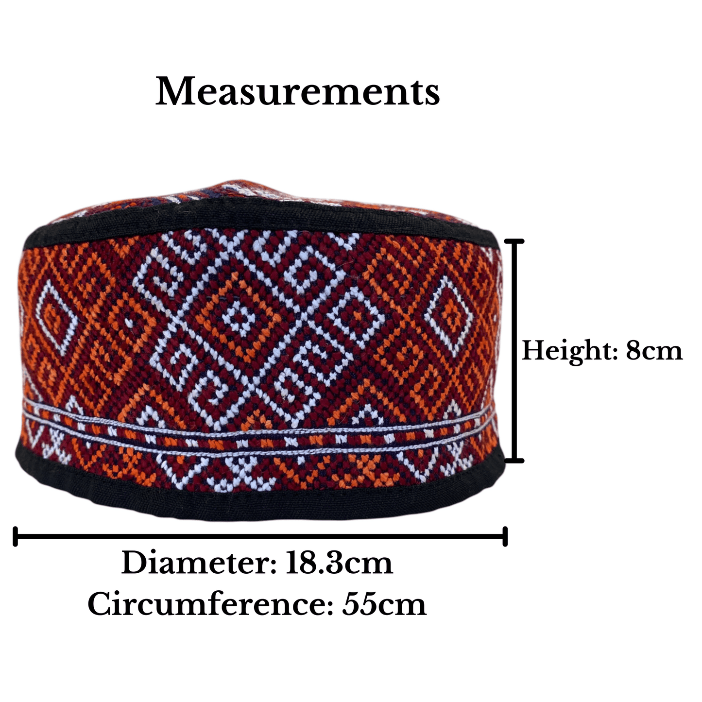 Central Asian Turkmen Hat - Kilim Art Gallery