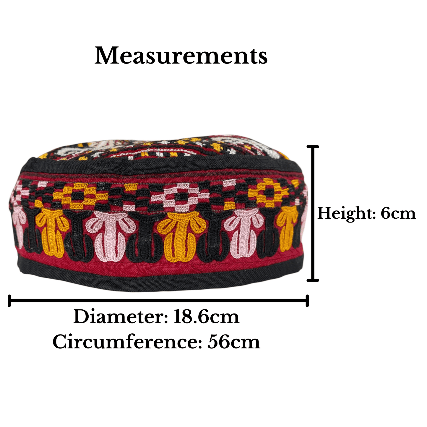 Central Asian Turkoman Hat - Kilim Art Gallery