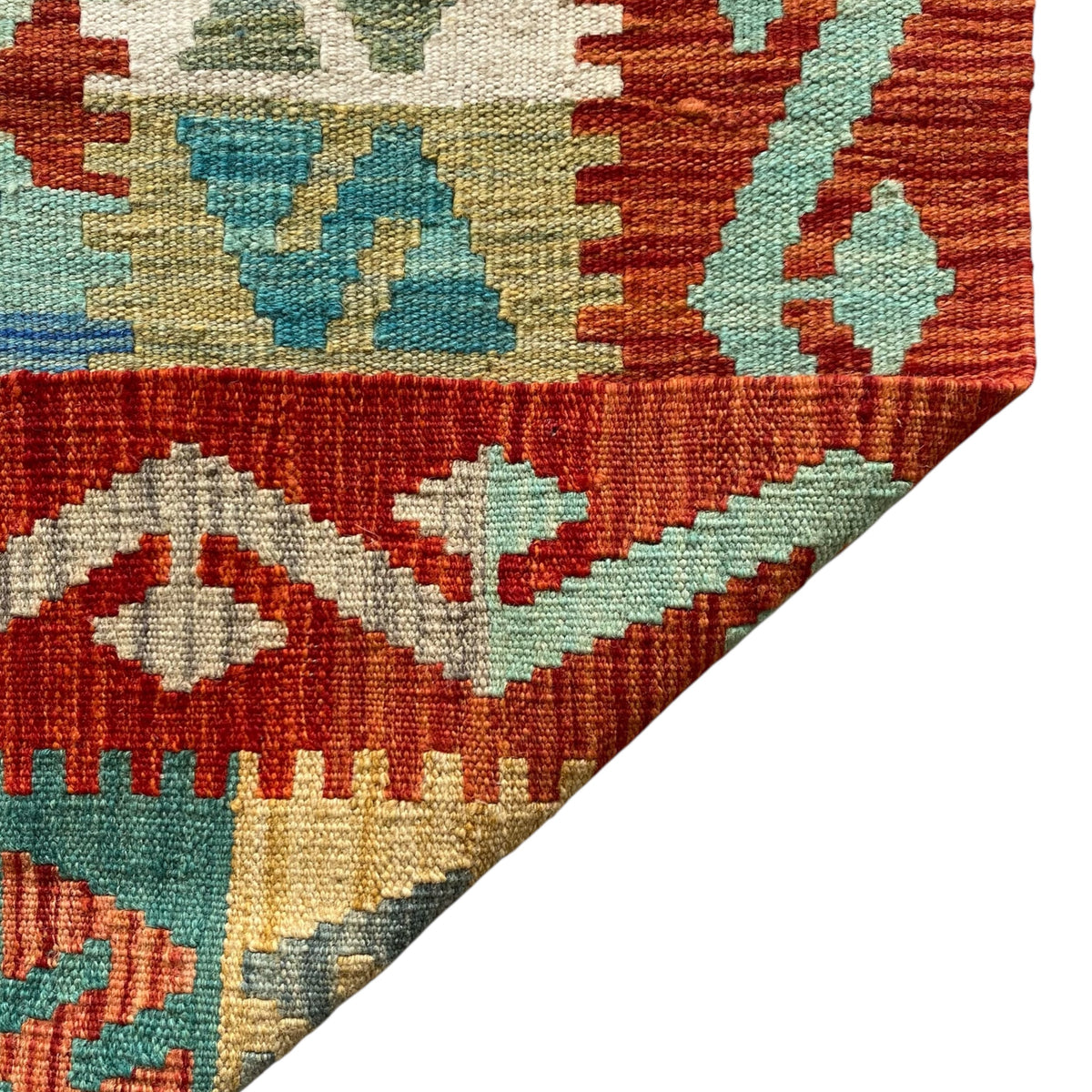 Geometric Tribal Kelim Rug - Kilim Art Gallery