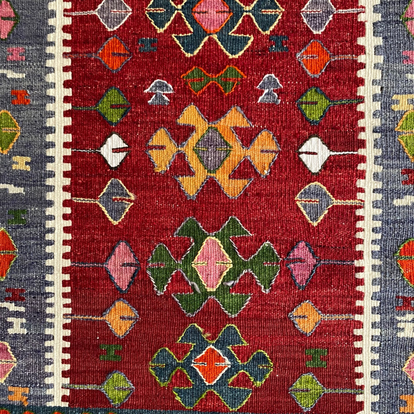 Ghordes Prayer Kilim Rug - Kilim Art Gallery
