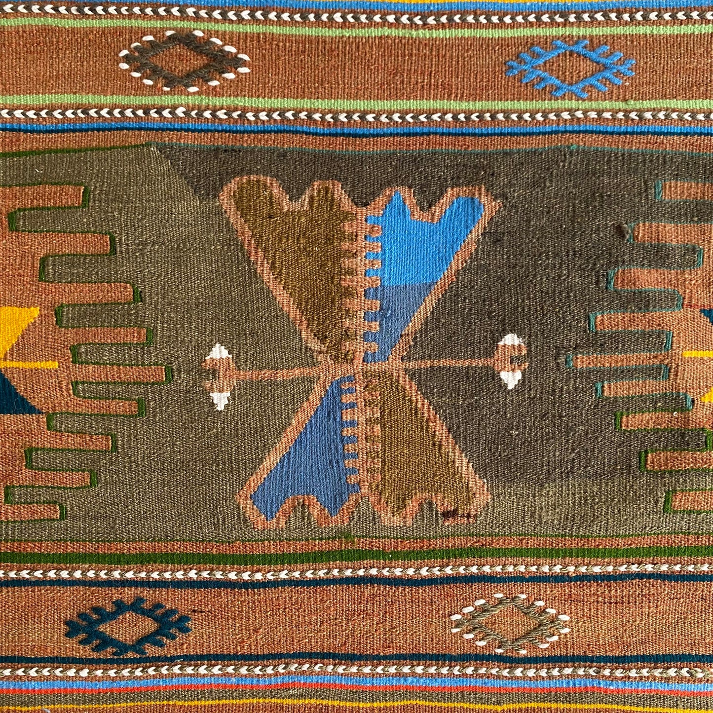 Kayseri Tomarza Avsar Kilim Rug - Kilim Art Gallery