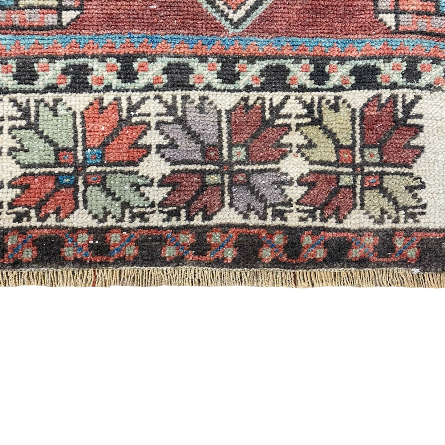 Muted Color Turkish Oushak Rug