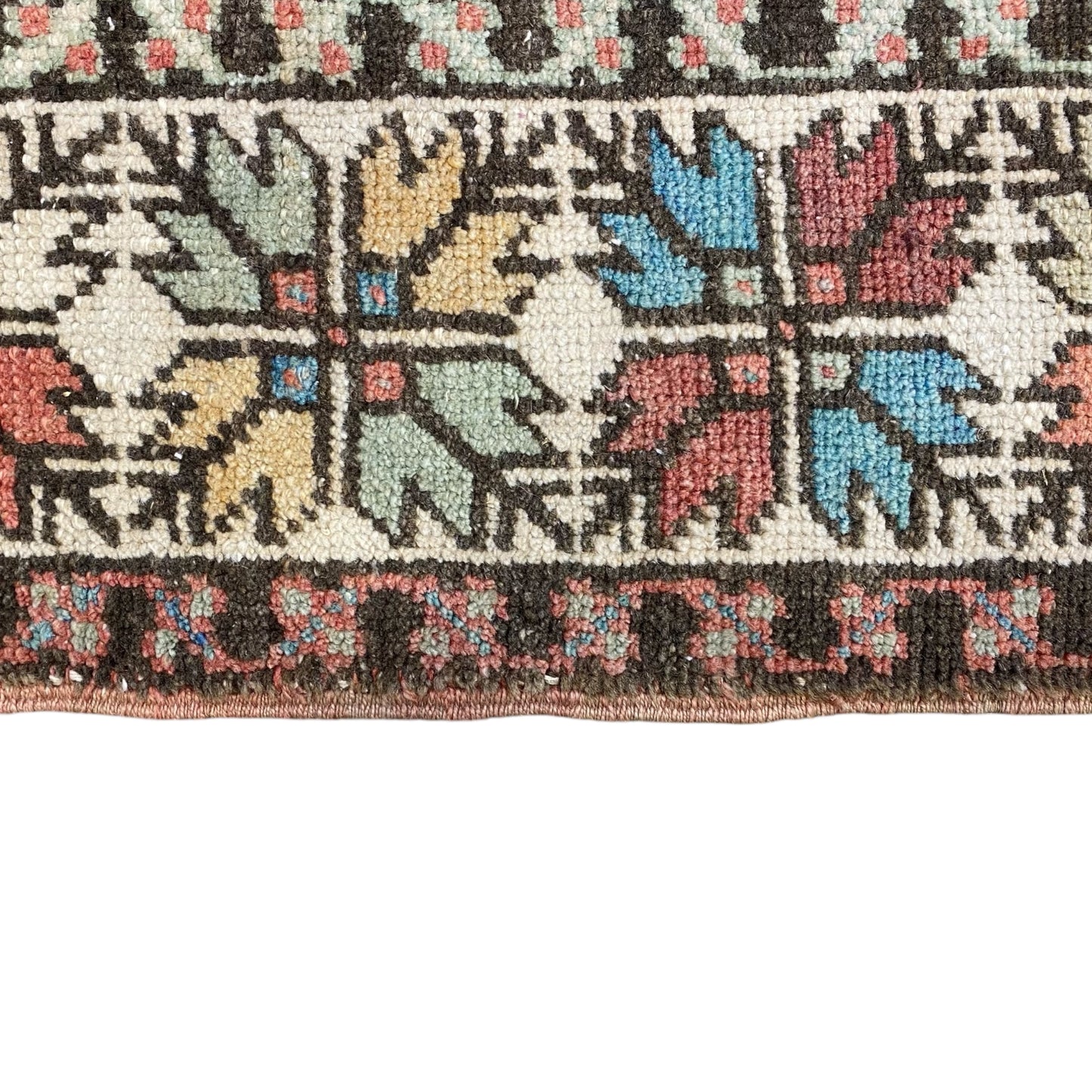 Muted Color Turkish Oushak Rug