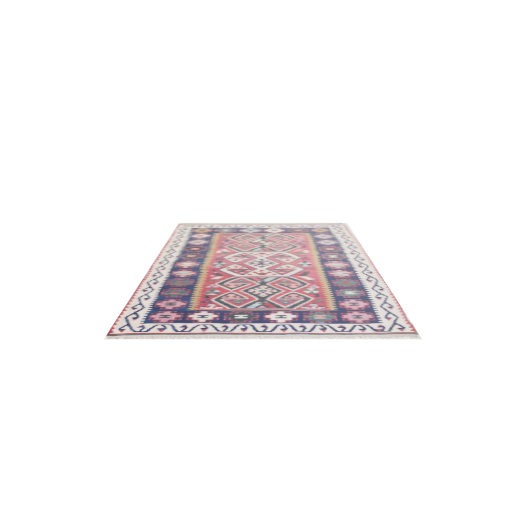 Turkish Kilim Rug Hands On Hips Design