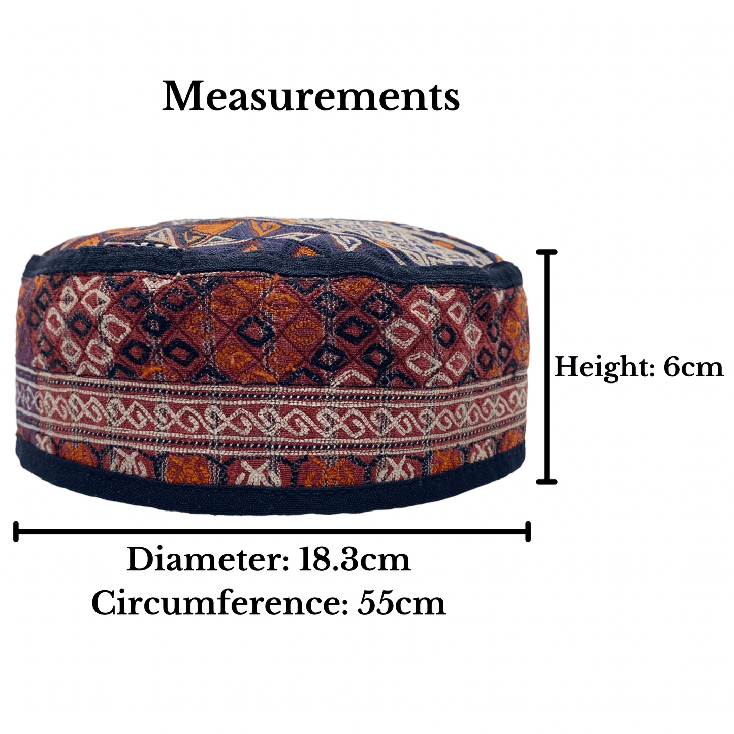 Tribal Turkoman Hat - Kilim Art Gallery