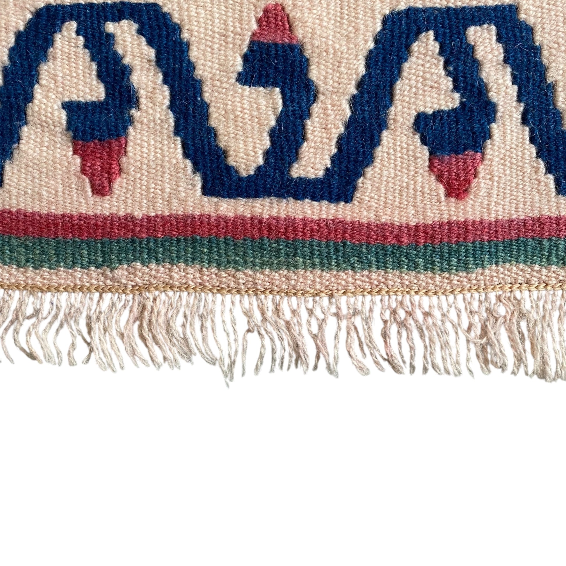 Turkish Kilim Rug Hands On Hips Design