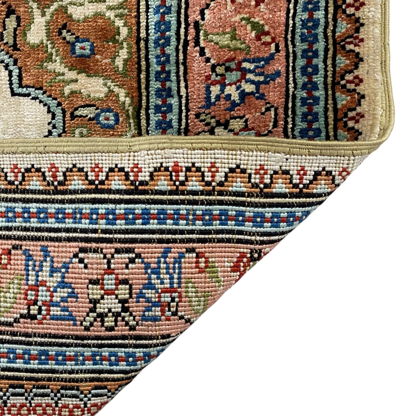 Turkish Silk Rug Wall Hanging - Kilim Art Gallery