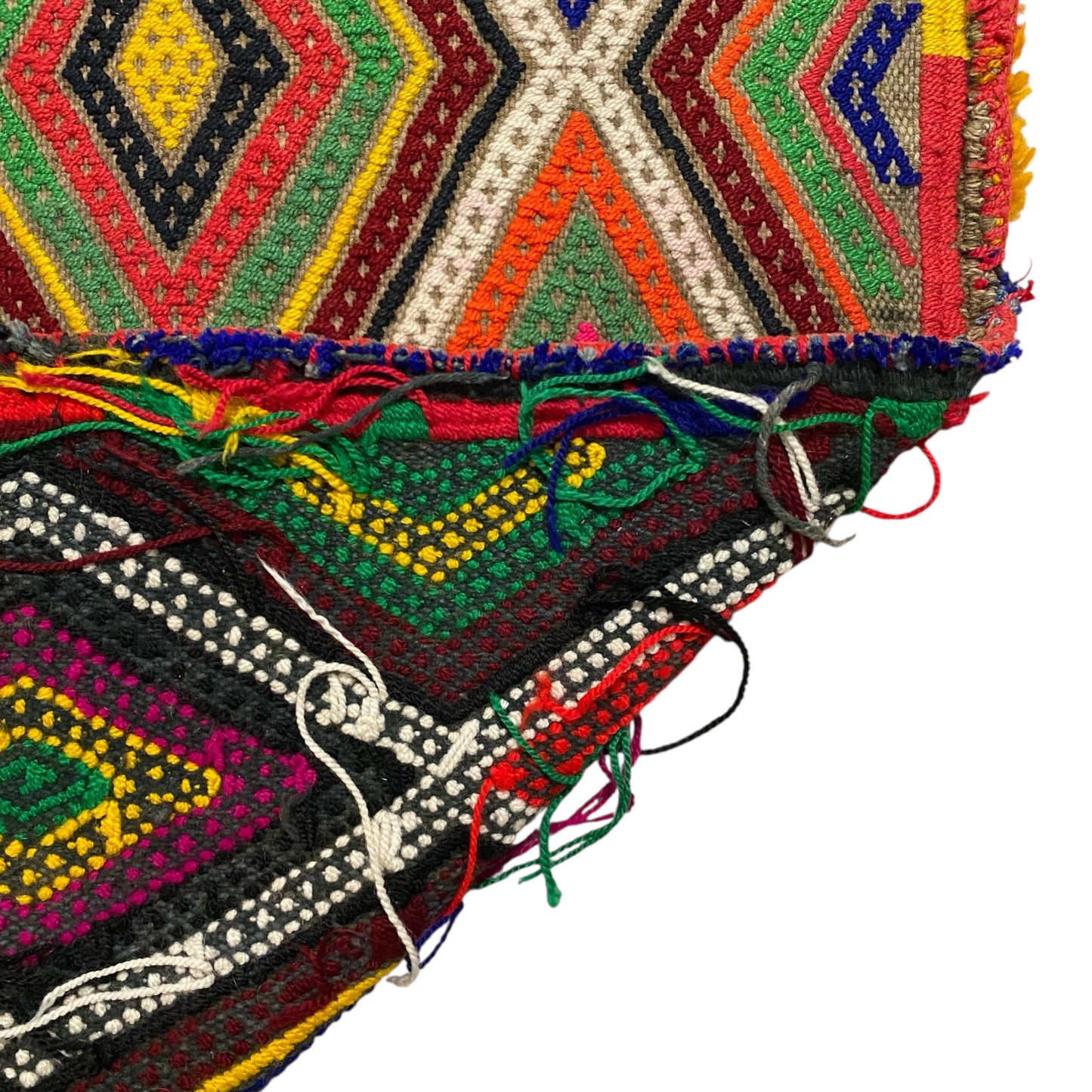 Vintage Turkish Cicim Yastik Kilim - Kilim Art Gallery