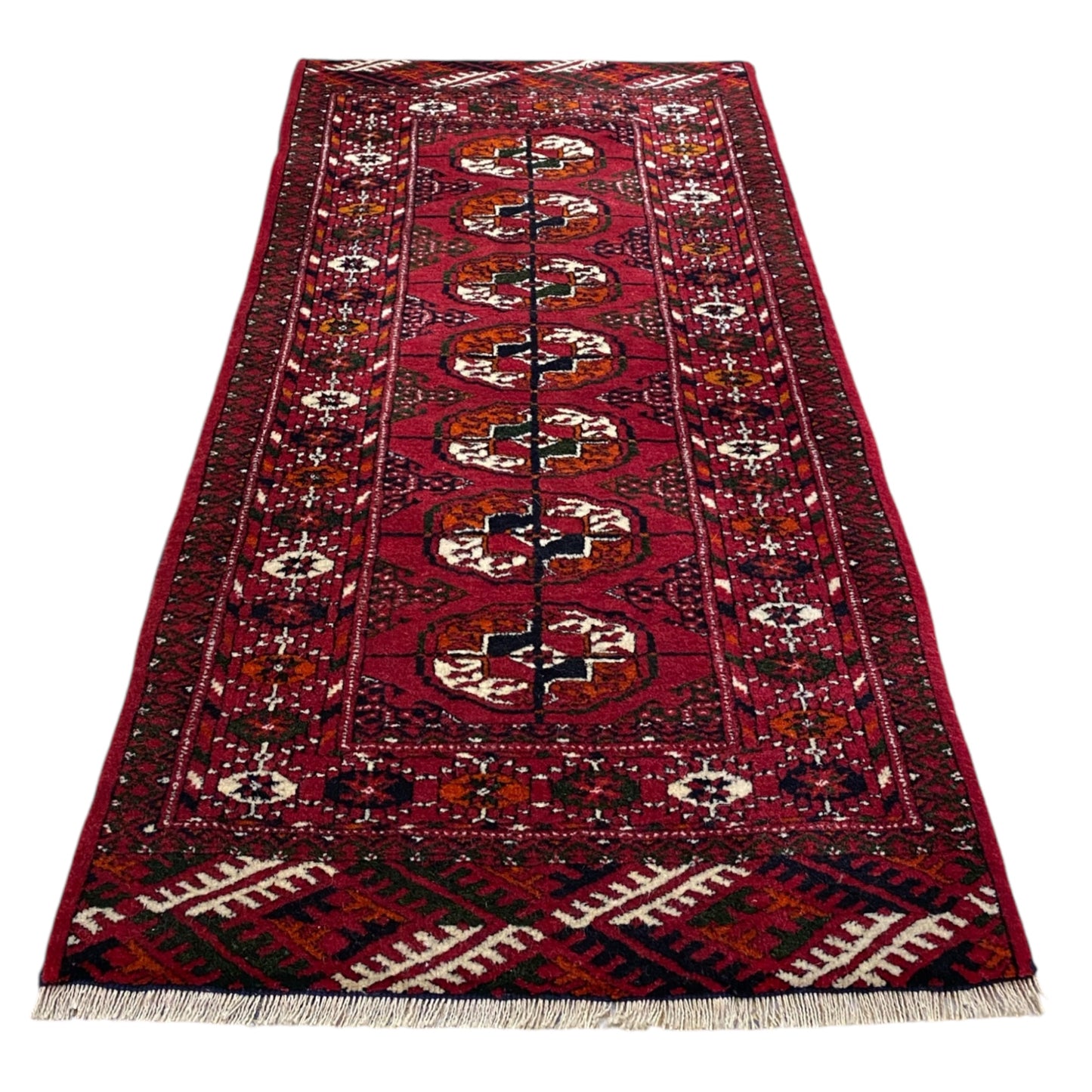 Vintage Turkmen Tekke Buhara Rug
