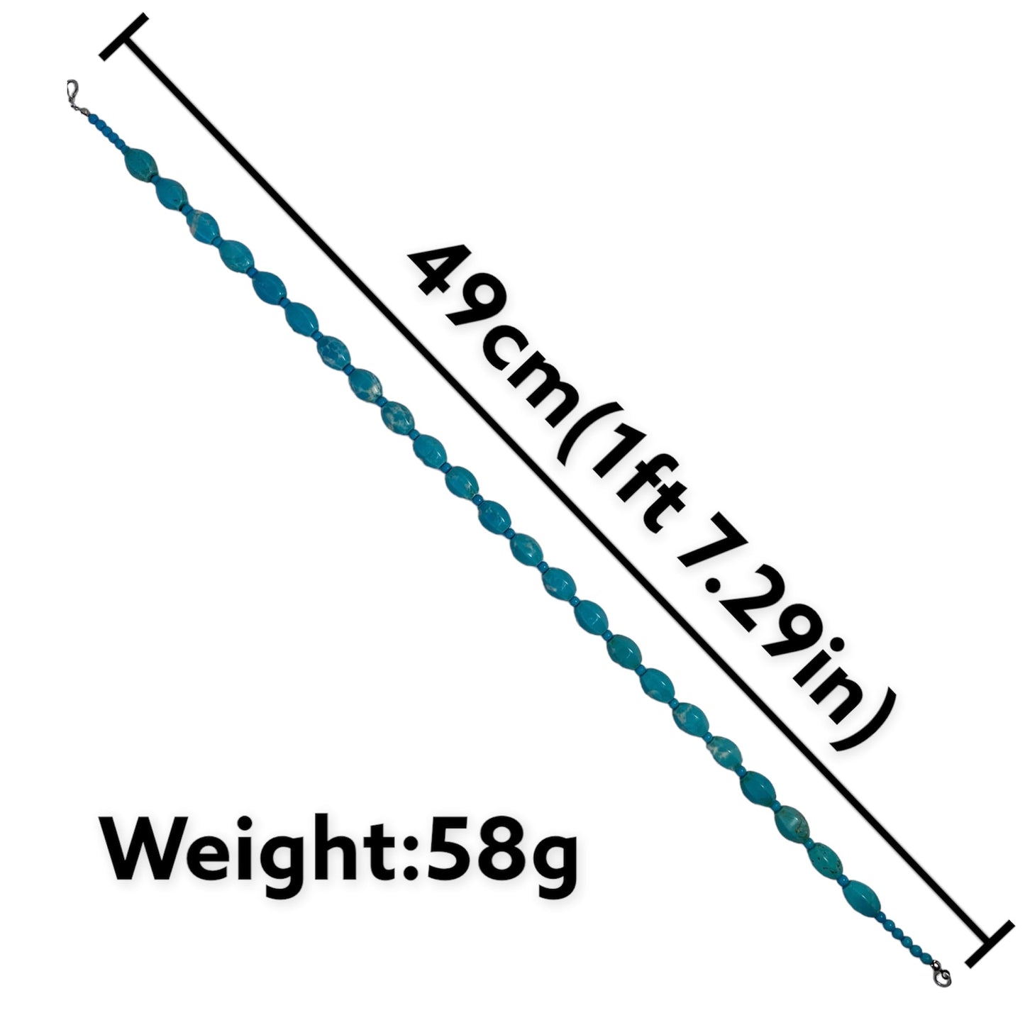 Handmade Natural Stone Necklace Jewelry - Kilim Art Gallery