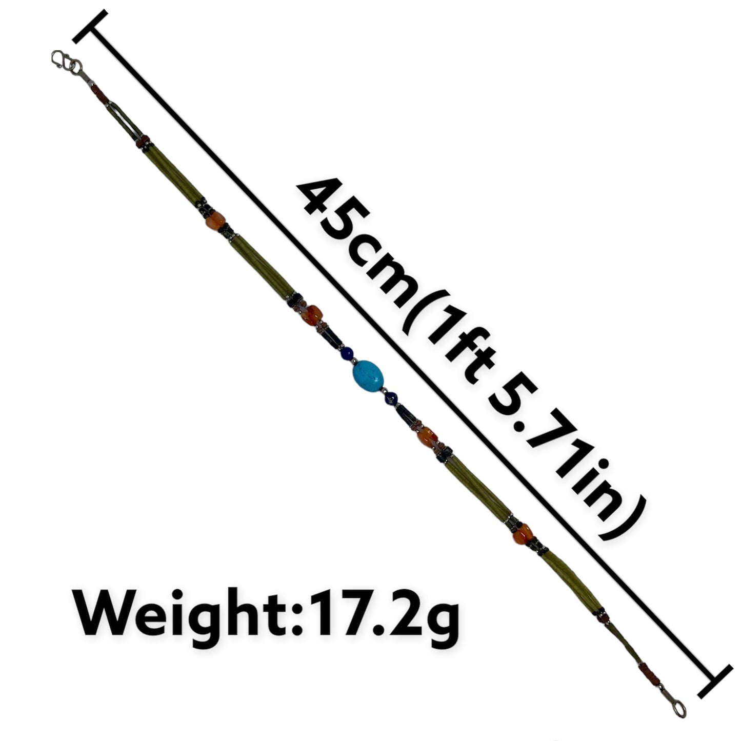 Handmade Natural Stone Necklace Jewelry - Kilim Art Gallery