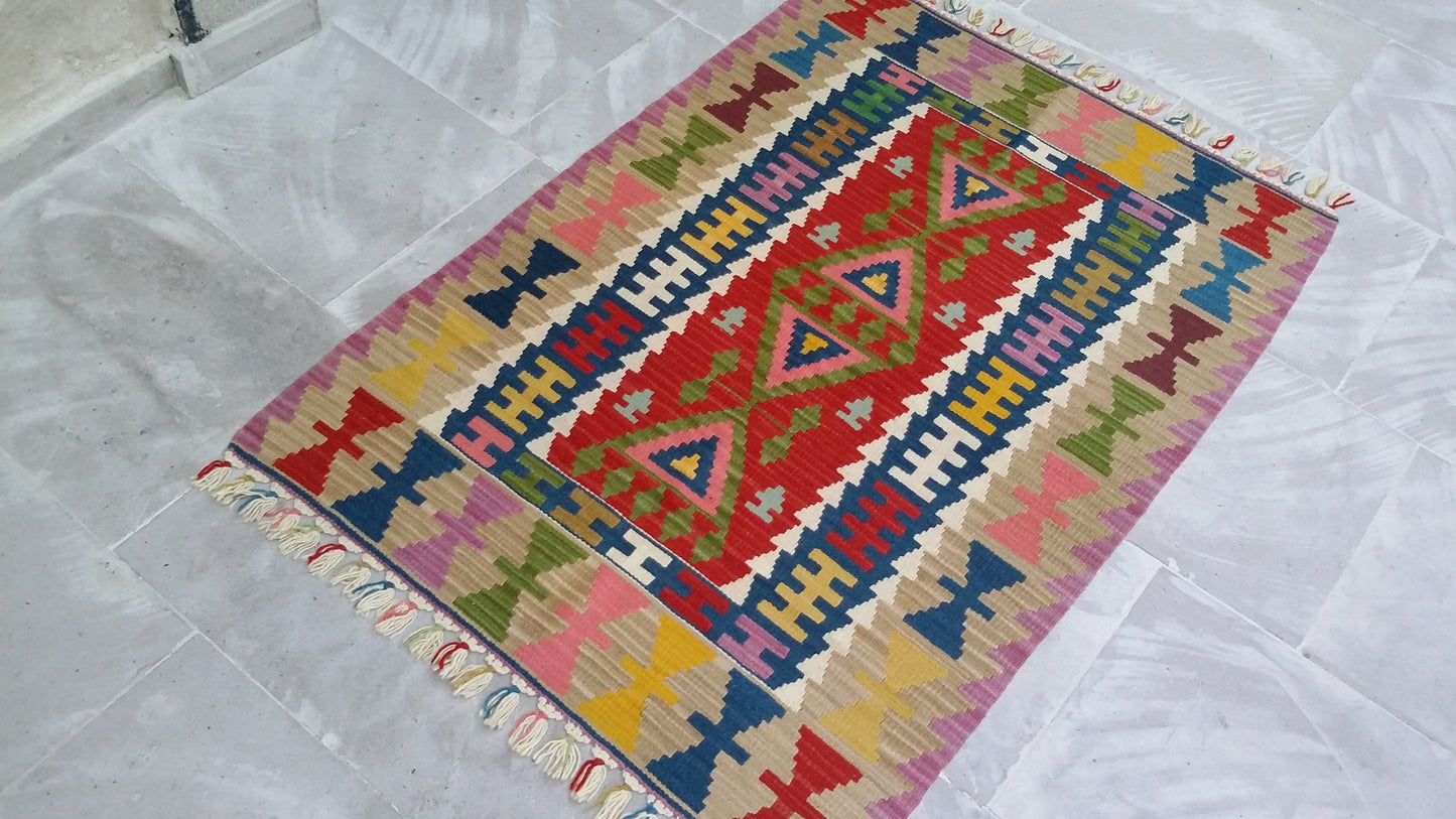 New Kayseri Gomurgen Kilim - Kilim Art Gallery