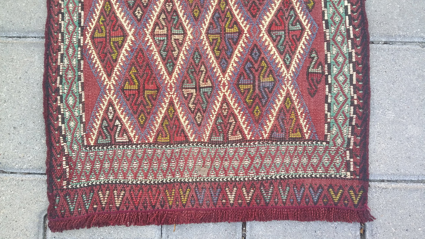 Obruk Cicim Kilim Yastik - Kilim Art Gallery