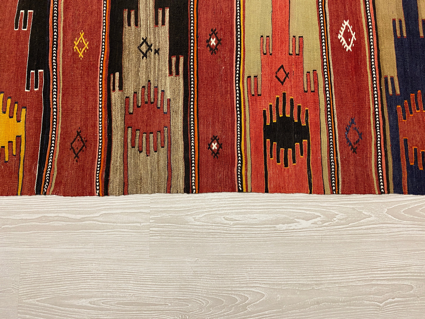 Turkish Cappadocia Saph Kelim Rug - Kilim Art Gallery