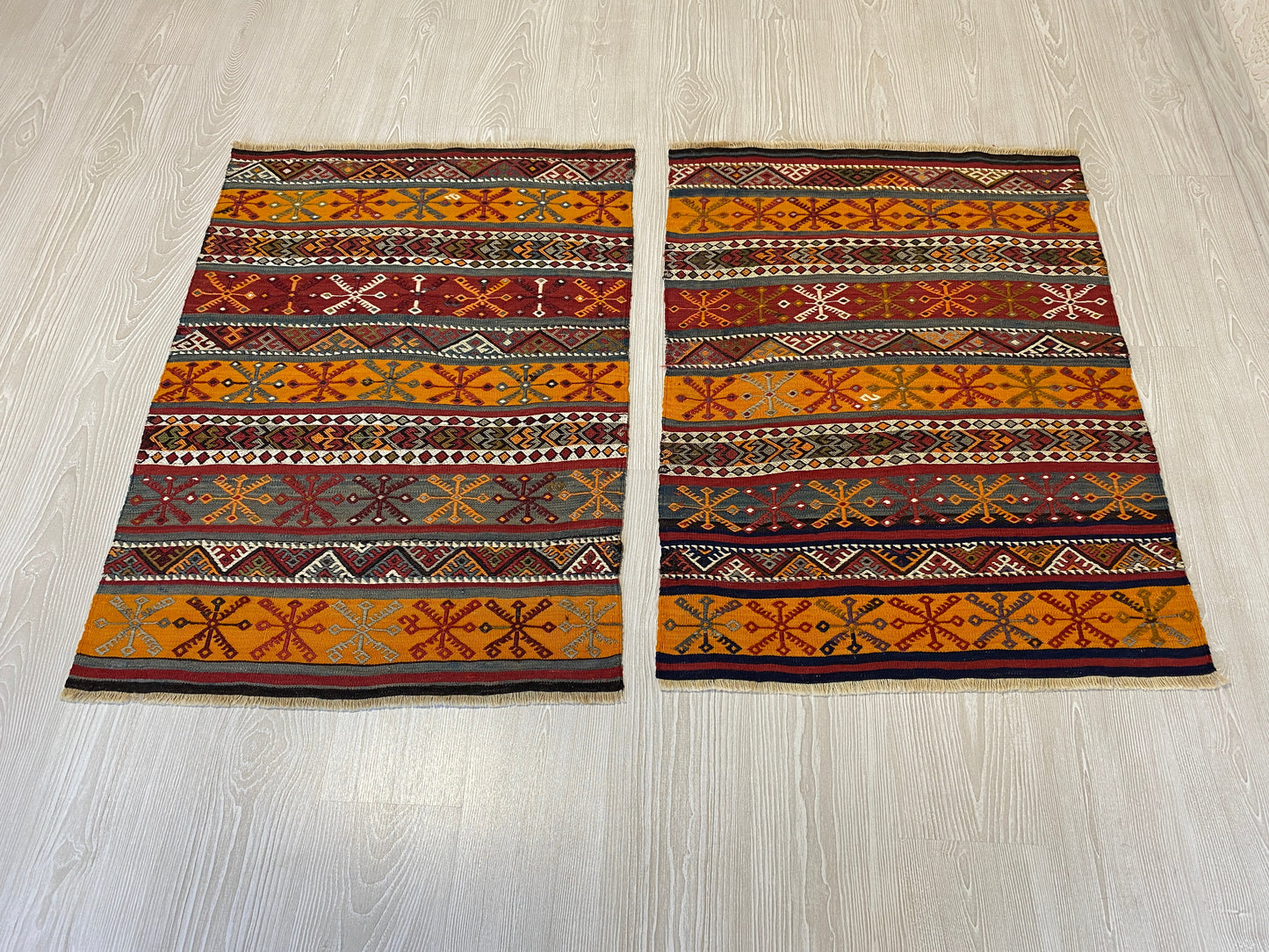 Twin Collectable Malatya - Sivas Cicims - Kilim Art Gallery