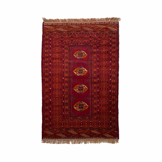 Very Fine Turkmen Buhara Carpet Rug