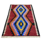 Geometric Aztec Design Kilim Rug