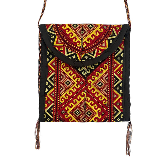 Embroidered Kilim Design Bag Pouch Purse