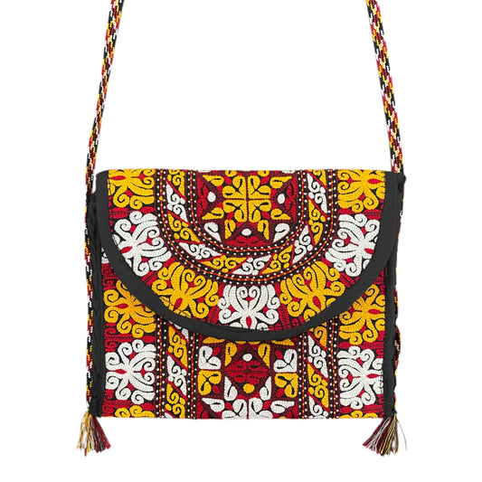 Turkmen Mini Shoulder Bag / Purse / Pouch