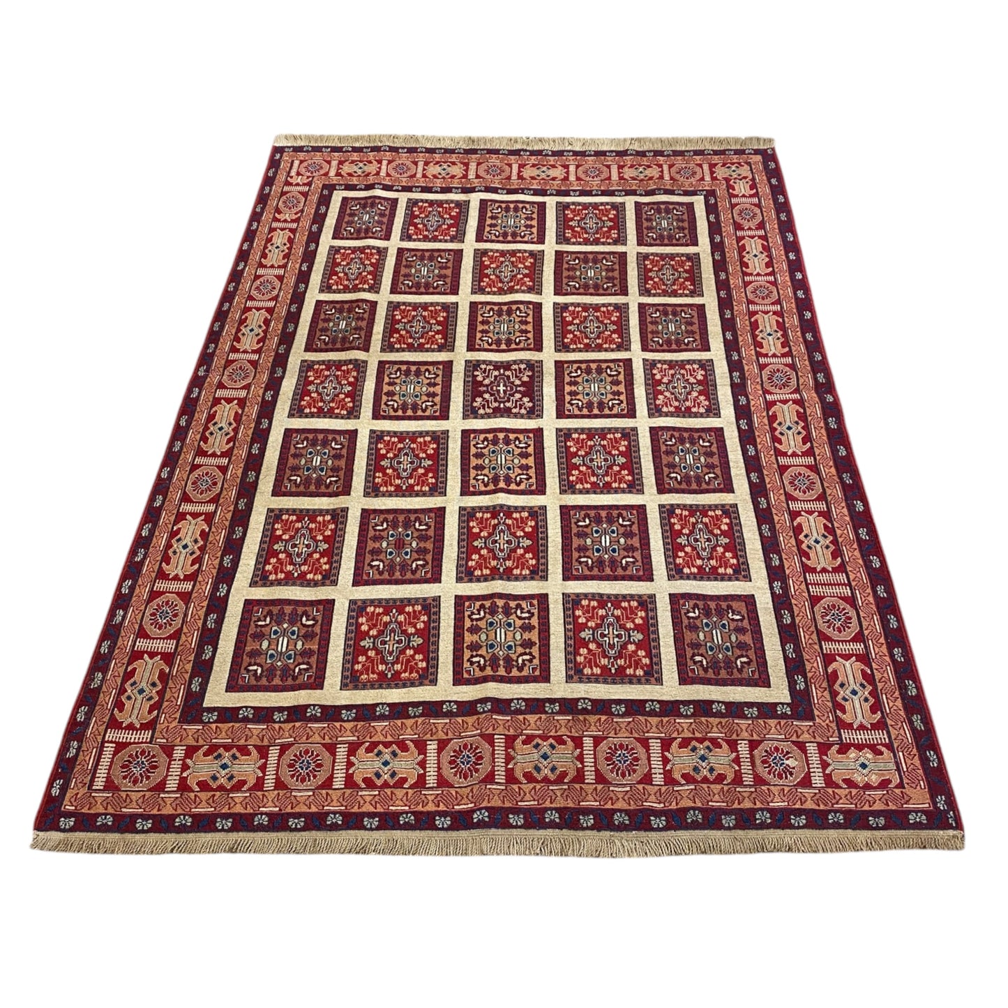 Garden Design Tribal Afshar Soumak Rug