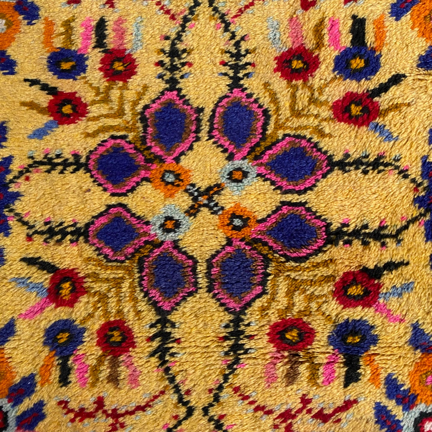 Colorful Turkish Güney Carpet Rug 2m X 1m