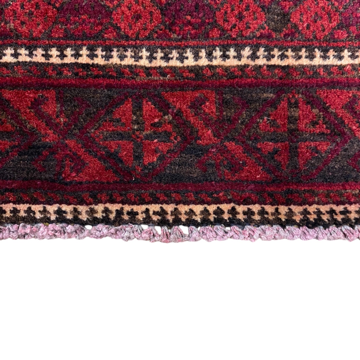 Deep Dark Color Tribal Ballouchi Rug