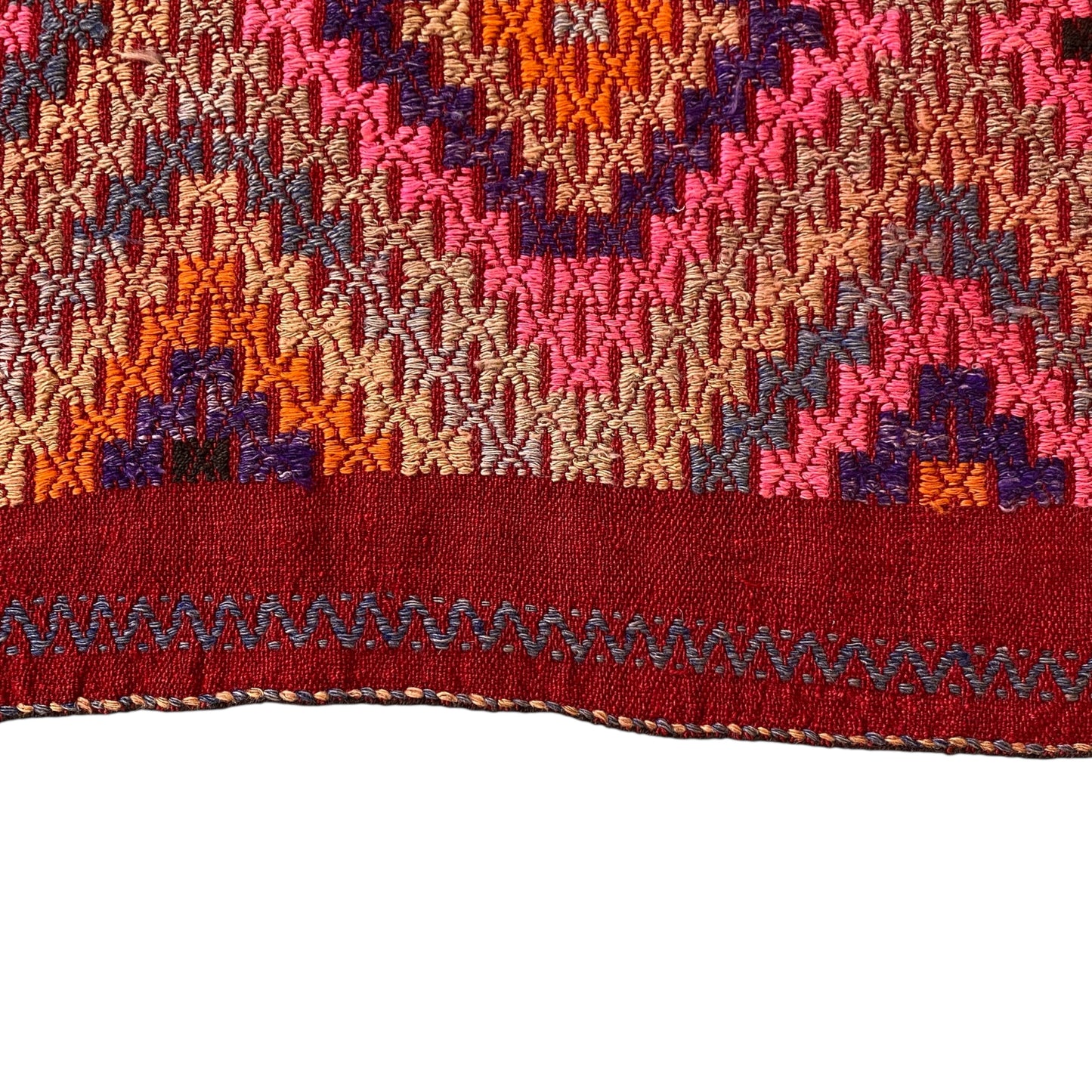 Pink Adana Cicim Kilim Rug