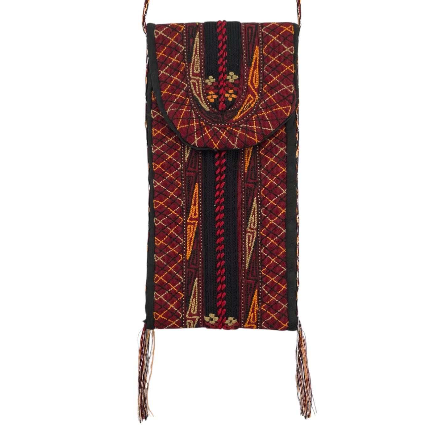Tribal Embroidered Phone Case Pouch Purse
