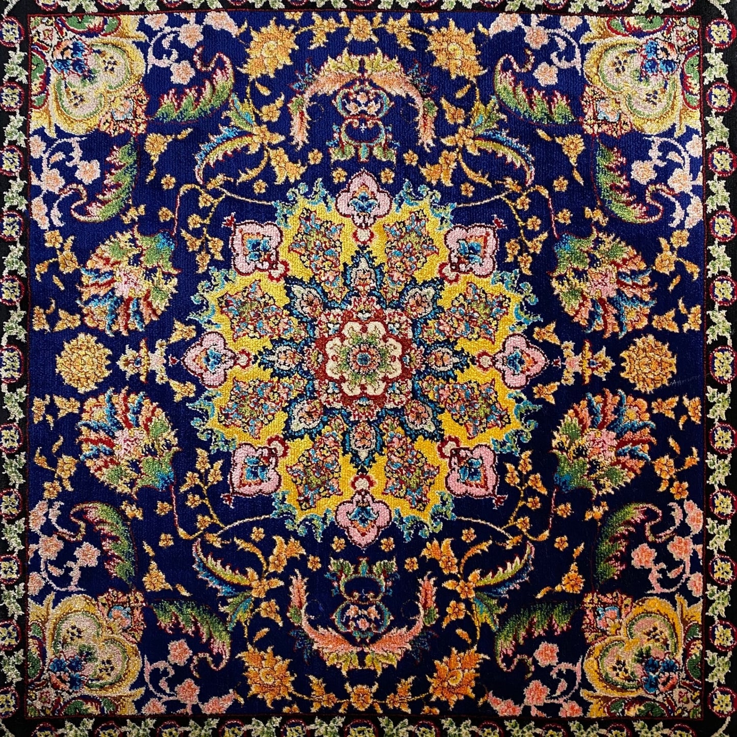 Small Bamboo Silk Rug