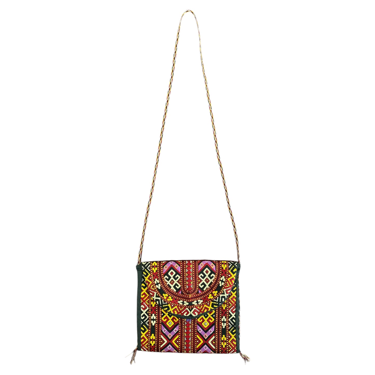 Bohemian Embroidered Multi Color Turkoman Bag