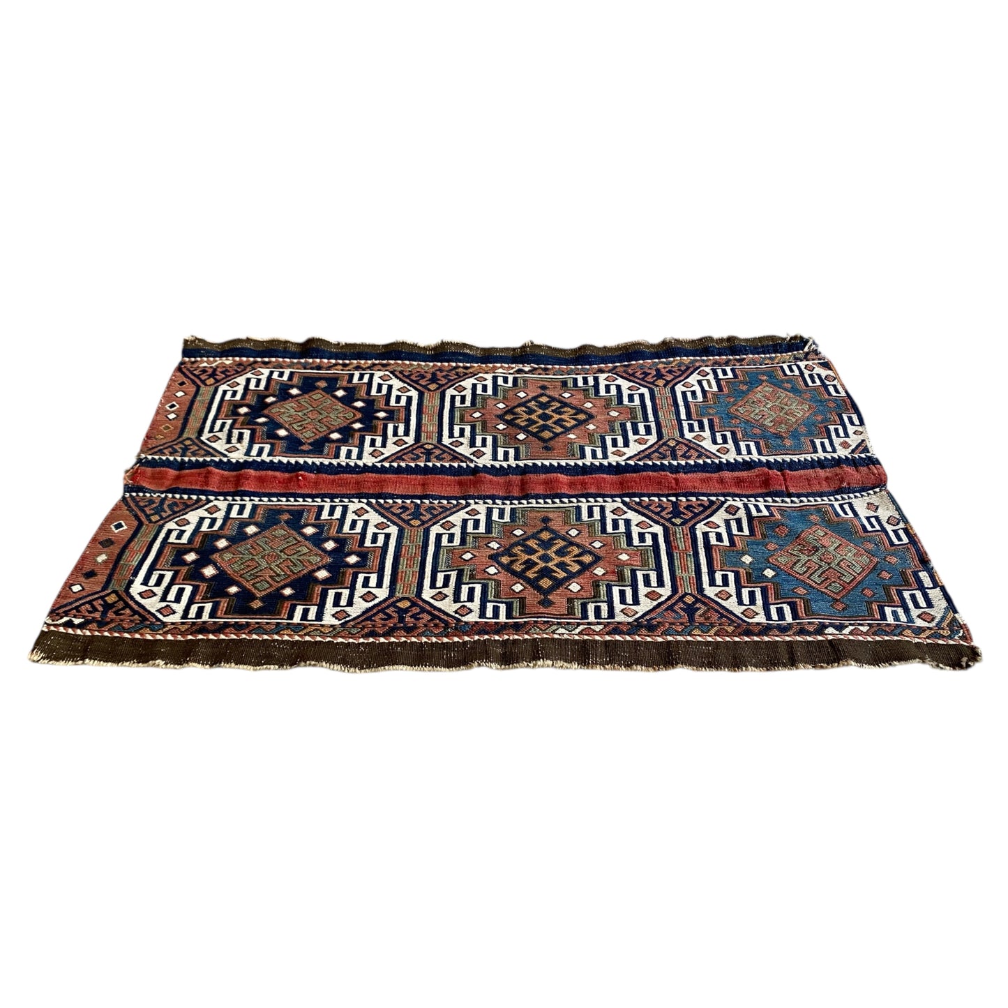 Moghan Memling Gul Ala Chuval Mafrash Soumak Panel