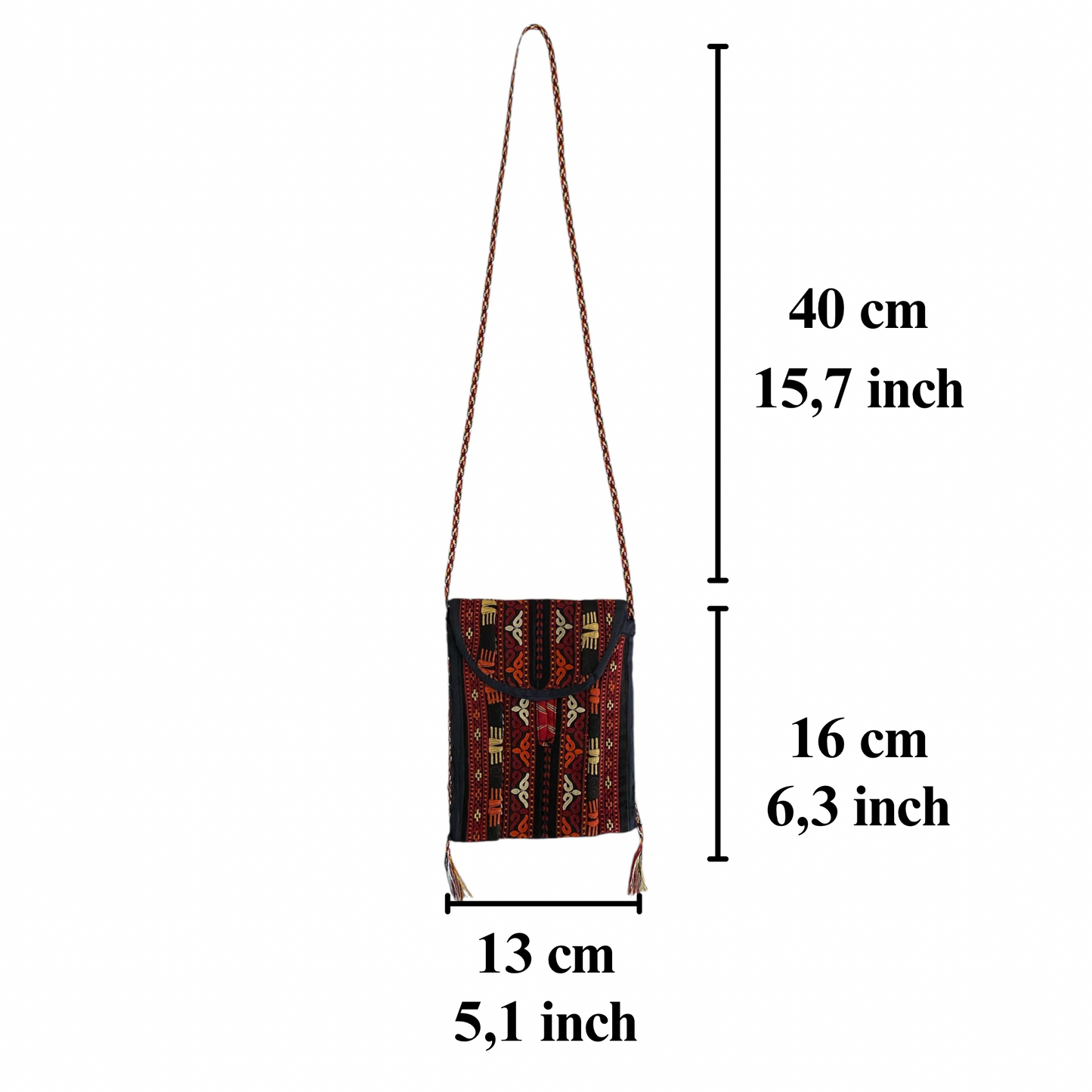 Tribal Nomadic Small Bag Purse Pouch