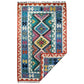 4' x 6' Colorful Boho Kilim Rug