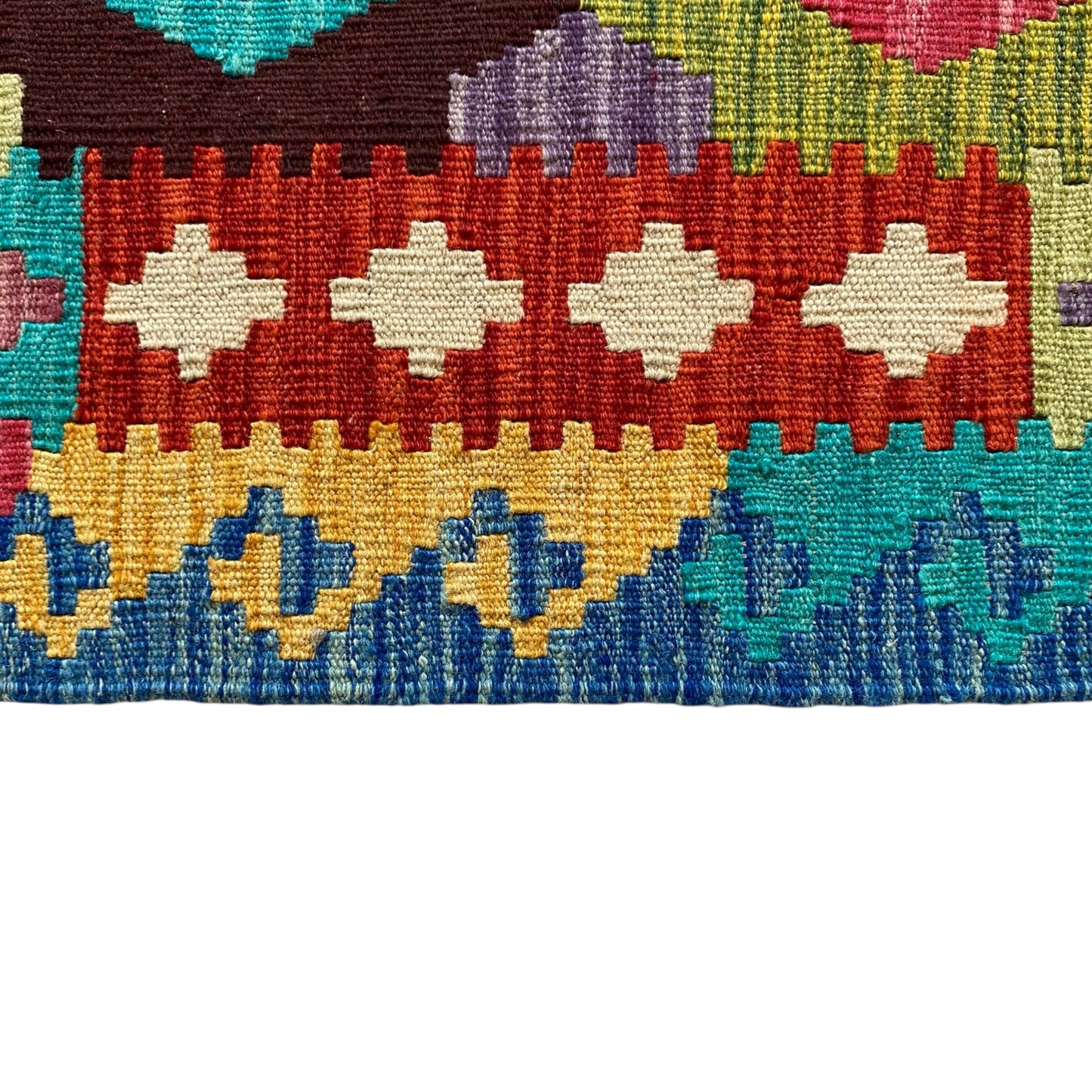 Tribal Boho Kilim Runner Rug