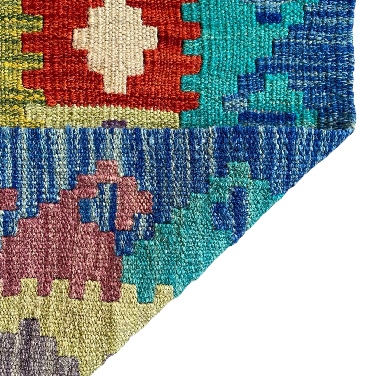 Tribal Boho Kilim Runner Rug