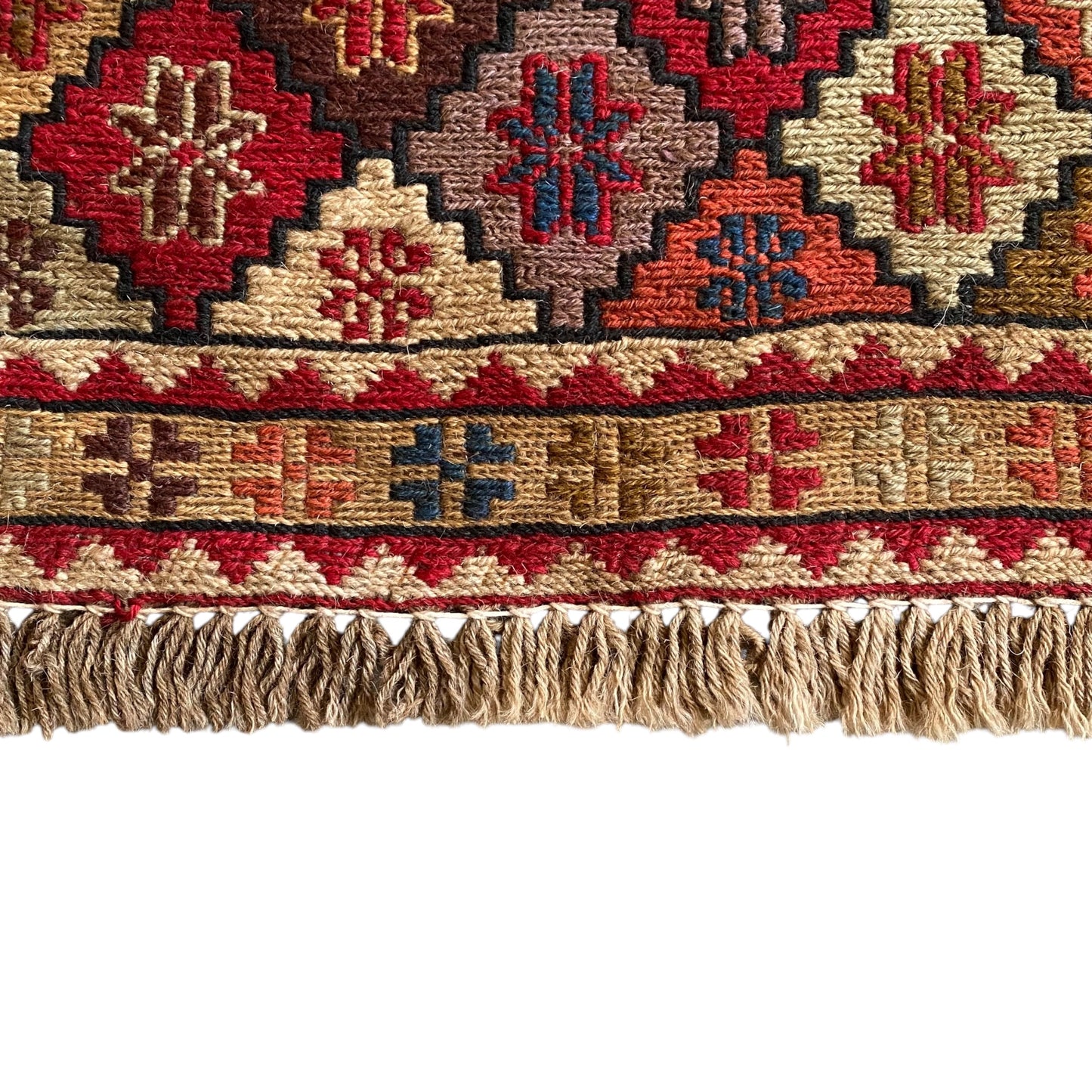 Small Tribal Caucasian Soumak Rug